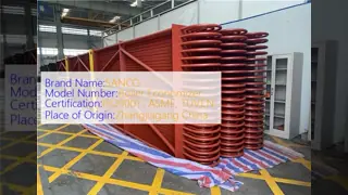 SA210A1 Biomass Boiler Finned Tube Economizer Material For Coal Fired Power Plant