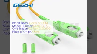 LC To Sc Fiber Patch Cable Singlemode Duplex Fiber Optic Patchcord Patch Cable Series