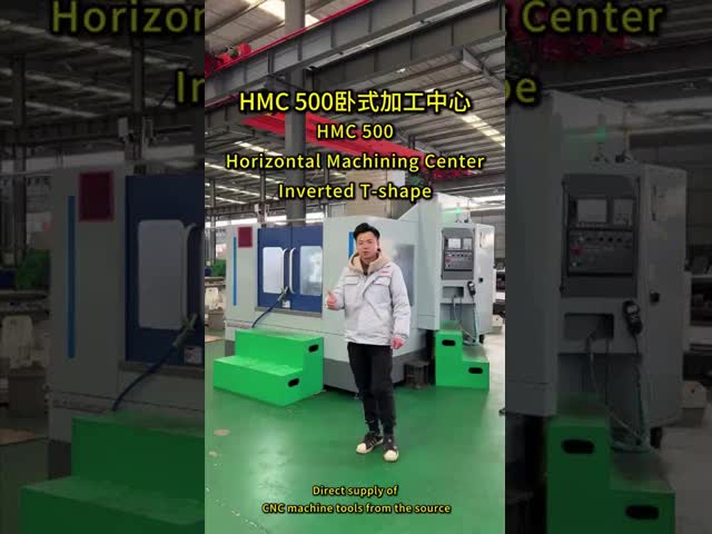 HMC500 Horizontal Machining Center With HT300 High Grade Castings Precision Grade