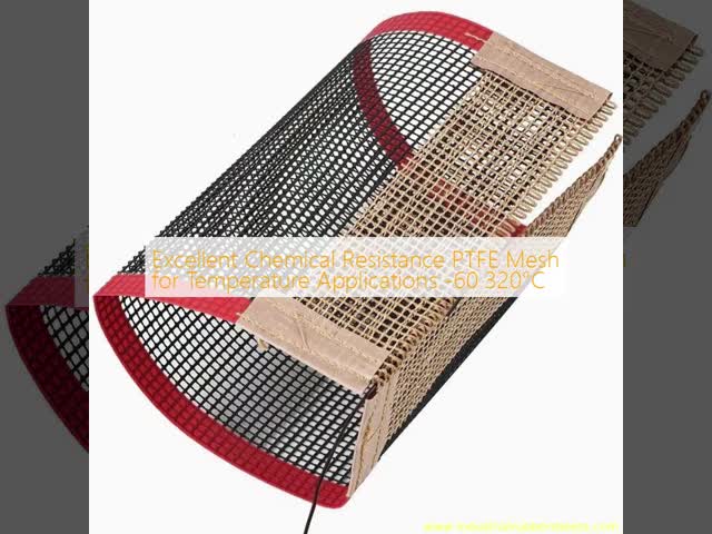 Excellent Chemical Resistance PTFE Mesh for Temperature Applications -60 320°C