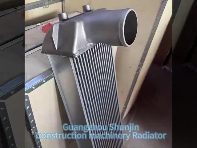 TMY R485-9 Heavy Duty Charge Air Cooler For Hyundai Excavator 11QB-45040