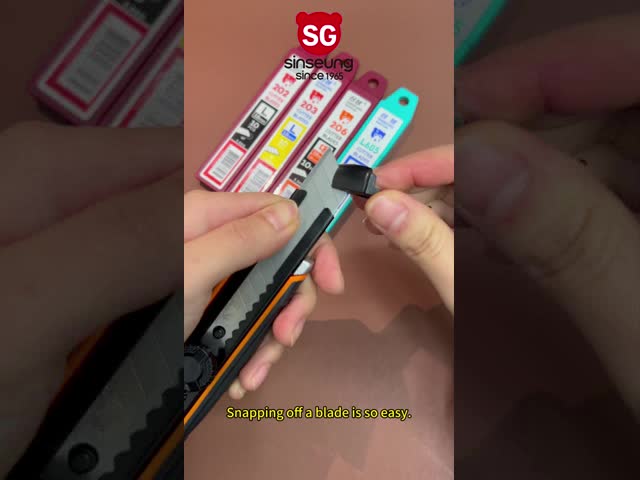 Upgrade Your Cutting Tools with 18mm Utility Knives Ergonomic Design and Blade Guard Included