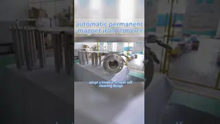 Dry Powder Vertical Magnetic Separator 380V AC For Mines Coal Preparation Plants