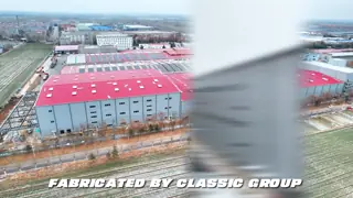 Steel structure workshop building