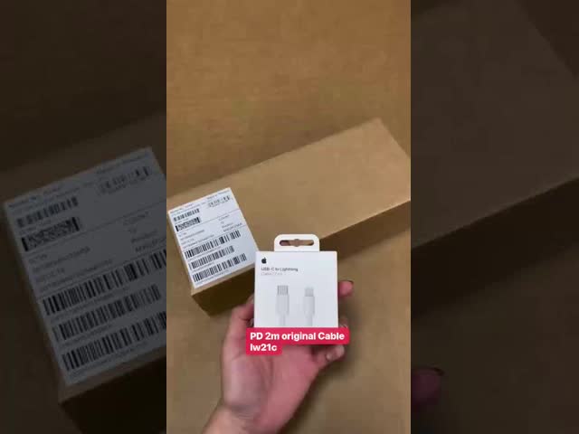 OEM Original Iphone Cable Lightning To USB Cable Official MD819 2m For Syncing And Charging