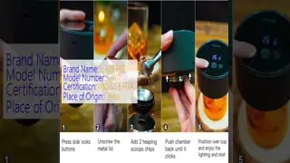 Easy To Use Whiskey Drink Smoking Kit For Beverage Flavoring