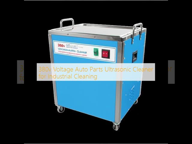 380v Voltage Auto Parts Ultrasonic Cleaner for Industrial Cleaning