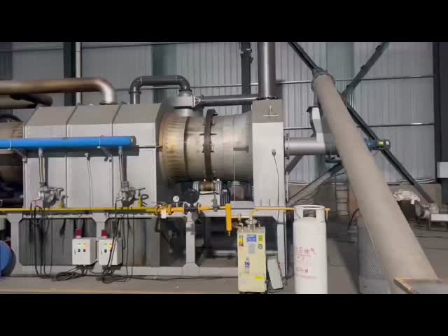Automatic Continuous Charcoal Making Furnace with Gas Recycling System