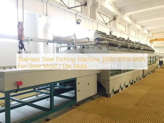 Stainless Steel Etching Machine 380V/415V/440V For Door Mold / Die Mold