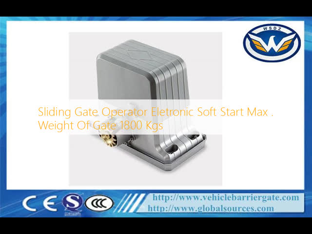 Sliding Gate Operator Eletronic Soft Start Max . Weight Of Gate 1800 Kgs