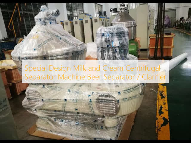 Special Design Milk and Cream Centrifugal Separator Machine Beer Separator / Clarifier