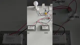 Luxury Tempered Glass Panel Dual Touch Switch with Neutral Wire Control 2 Gang 2 Way 118*74*35mm for Home and Office