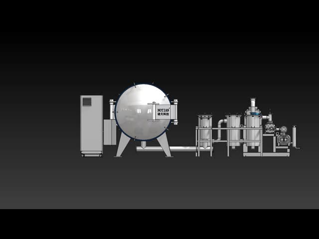 Aerospace CMC Parts Carbonization Furnace 100KW For Graphite Powder Sintering