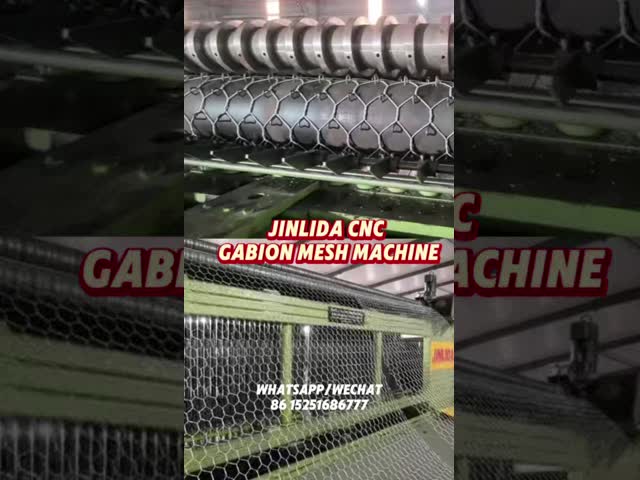 Fully Automated CNC Gabion Mesh Machine with High-Precision Weaving and High-Volume Output