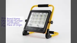 IP65 Waterproof Solar Flood Light Portable For Out Door or Indoor High Brightness