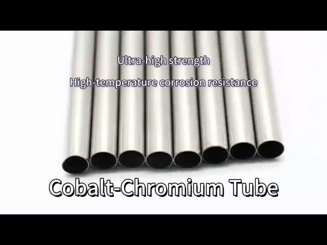 L605 Cobalt Chromium Tube for Water Electrolysis Grade