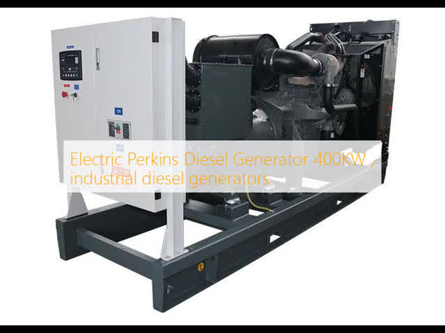 Electric Perkins Diesel Generator 400KW , industrial diesel generators