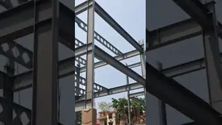 Multi Storey Prefab Commercial Buildings Prefabricated Steel Structure Prefab Shed Building Metal Warehouse Building