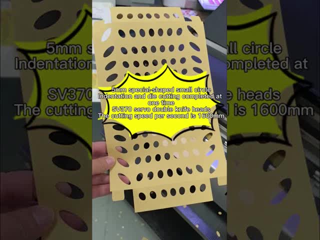 Compact High Speed A3/a4 Sheet Label Cutting Machine with CCD Camera Contour Cutting