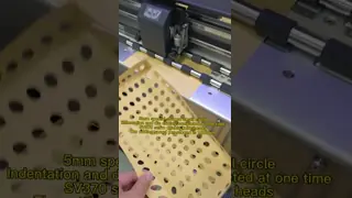 Compact High Speed A3/a4 Sheet Label Cutting Machine with CCD Camera Contour Cutting