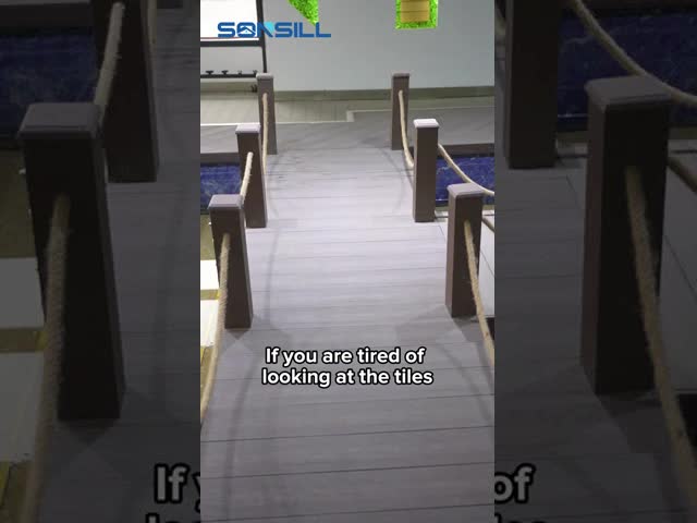 Outdoor WPC Wall Panel System Waterproof Wood Plastic Composite for Exterior Wall Cladding