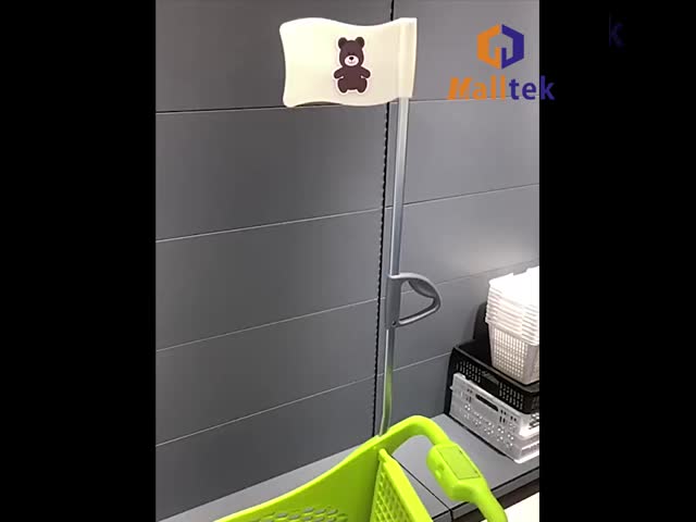 Half Plastic Kids Trolley For Supermarket Shopping With Colourful Design