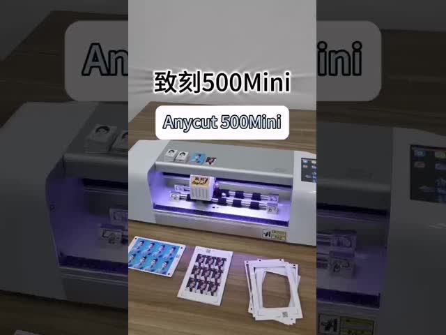ZK500mini Economic Pocket Tape Die Multifunctional Cutting Machine With Camera Automatic Positioning