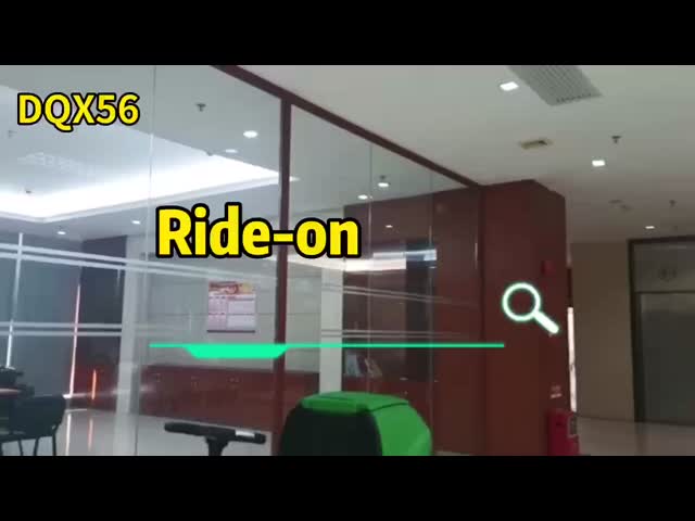 DQX6 CE Certified Ride-on Floor Scrubber High Efficiency Time-Saving & User-Friendly Operation