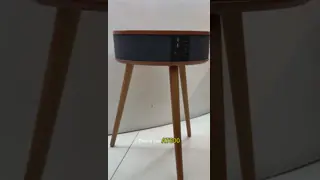 Bluetooth 5.1 Smart Speaker Table With Wireless Charging For Bedroom Living Room Office