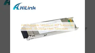 Hot Pluggable Simplex LC XFP Transceiver Network , 10 Gigabit Fiber Transceiver