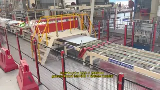 High Output PVC Film Laminating Machine with 1300mm Effective Laminating and 2-6 Million Sq.m/year Capacity for Gypsum Ceiling Board Production