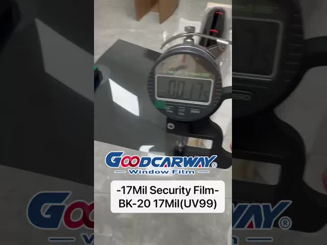 4mil Window Safety Film 35% VLT UV99% Impact Resistant Clear Glass Protection