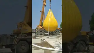Crane Load Test Water Bags High Load Capacity Easy To Fill Drain Reusable