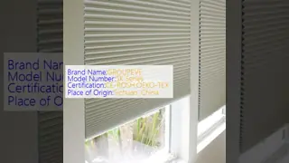 100% Blackout Soundproof Non-Woven Fabric Honeycomb Blinds for Window Honeycomb Shades