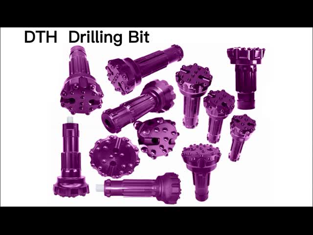 DHD380 203mm DTH Drill Bit Hard Rock Drilling Tools High Air Pressure DTH Hammer Drill Bit