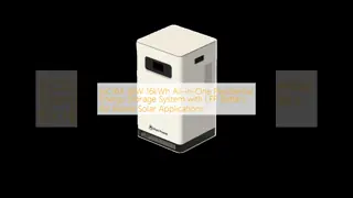 HC16A 6kW 16kWh All-in-One Residential Energy Storage System with LFP Battery for Home Solar Applications