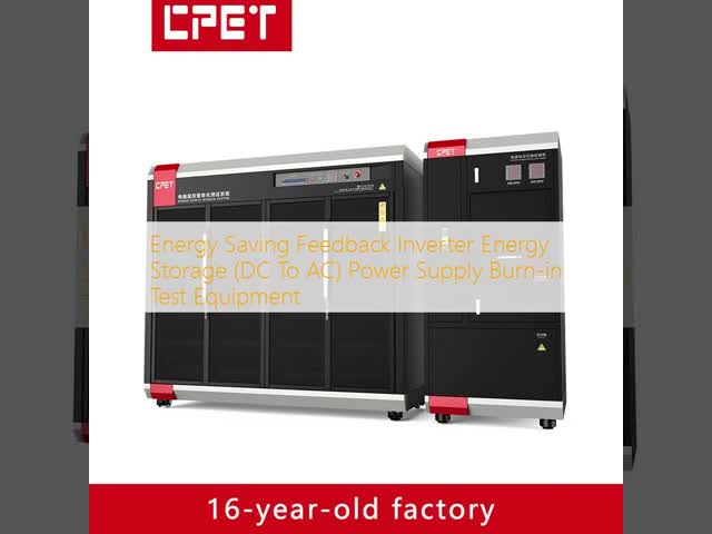 Energy Saving Inverter Aging Test Equipment with 85% Conversion Efficiency and Computer Monitoring