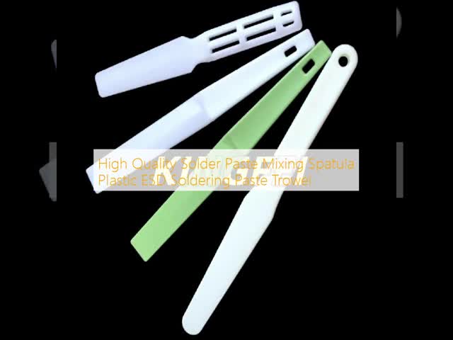 High Quality Solder Paste Mixing Spatula Plastic ESD Soldering Paste Trowel