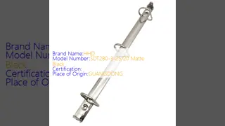 Metal Slant D shape Ring Binder clip 1 inch Silver A4 Metal accessories for folders Ring Binder Mechanism STD280-3-25/20