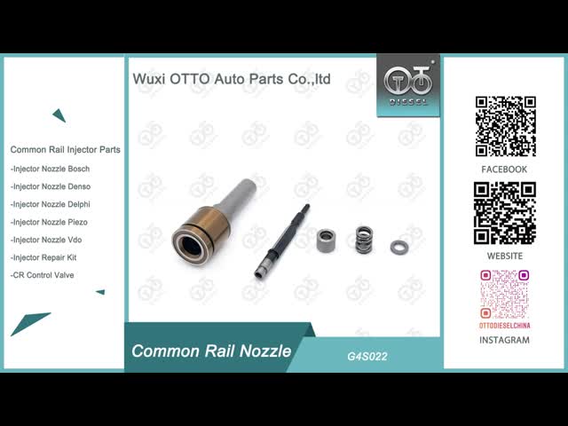 Common Rail Fuel Injection Nozzle G4S022 High Precision Diesel Injector Nozzle For Injector 295700-0930/1465A453 