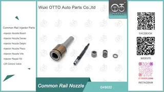 Common Rail Fuel Injection Nozzle G4S022 High Precision Diesel Injector Nozzle For Injector 295700-0930/1465A453 