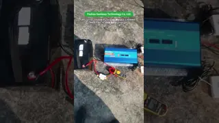 1000W Pure Sine Wave Inverter with 30A MPPT Solar Charger and 220V AC Output for Off-Grid Power