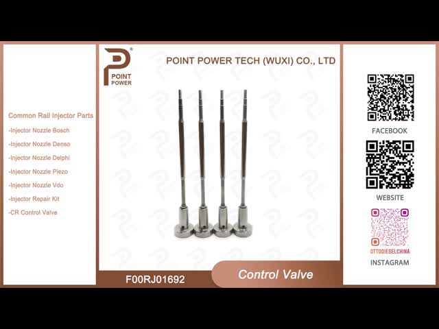 F00RJ01692/F 00R J01 692 Common Rail Injector Valve