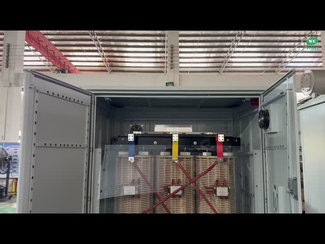 R-Class 220℃ Insulation 2500Kva Dry Type VPI Transformer 6900V To 480V  Vacuum Pressure Impregnated Transformer