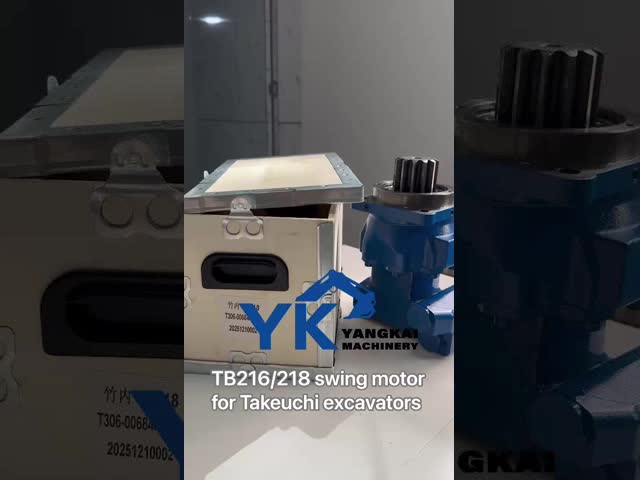 Heavy Duty TB216 218 Swing Motor Compatible With Takeuchi Excavators High Torque  Durability