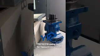 Heavy Duty TB216 218 Swing Motor Compatible With Takeuchi Excavators High Torque  Durability