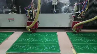 Custom High Precision Double Sided Panel with ANT Interface FR-4 Circuit Board