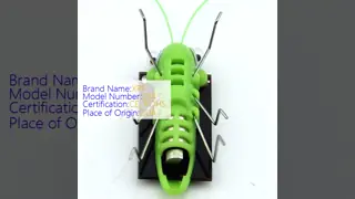 Abs Green Baby Toys Solar Powered Insect Toys Outdoor Kids Learning Solar Grasshopper