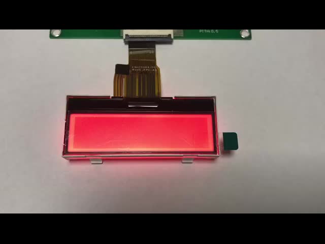 1.9 Inch Red Green Dual Color Dot Matrix LCD Display with ST75256 Drive IC COG Screen