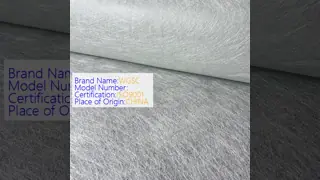 Moisture-Resistant Glass Fiber Chopped Strand Mat with Long-Term Alkali Resistance and High Permeability for Structural Reinforcement